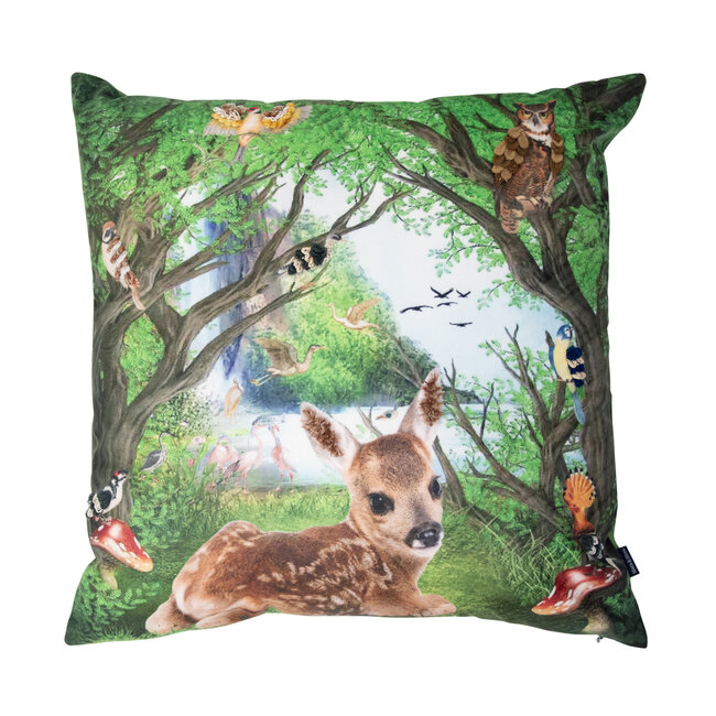 Mars & More handgemaakt kussen fleury bambi sprookjes 45x45cm