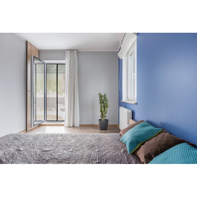 2Lif Magnetic Mesh Vliegengordijn zwart 100x230cm