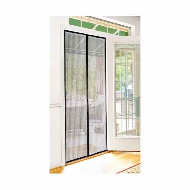 2Lif Magnetic Mesh Vliegengordijn zwart 100x230cm