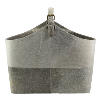 Mars & More mand koehuid grijs 40cm