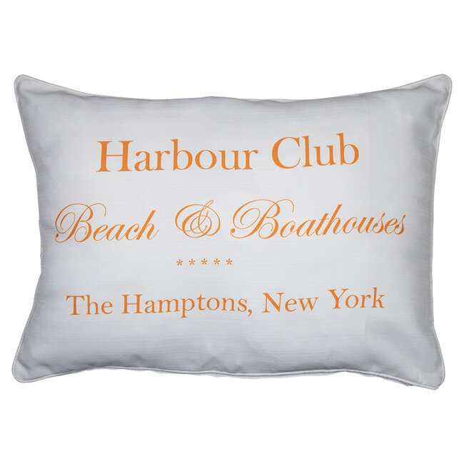 Mars & More buitenkussen harbour club wit 50x70cm