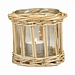 Mars & More rotan windlicht recht enkel 9cm
