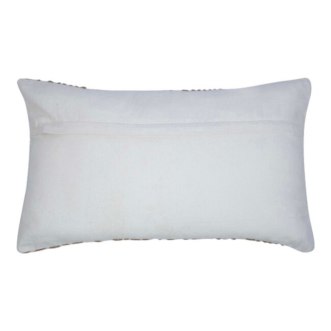 Mars & More Lilou Kussen bladeren roze 30x50cm