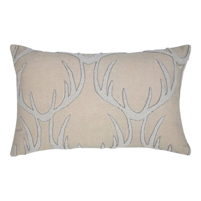 Mars & More Jonas Kussen gewei beige 30x50cm