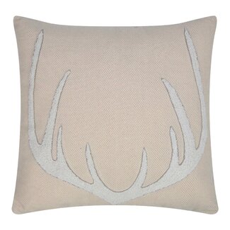 Mars & More Morris Kussen gewei beige  45x45cm