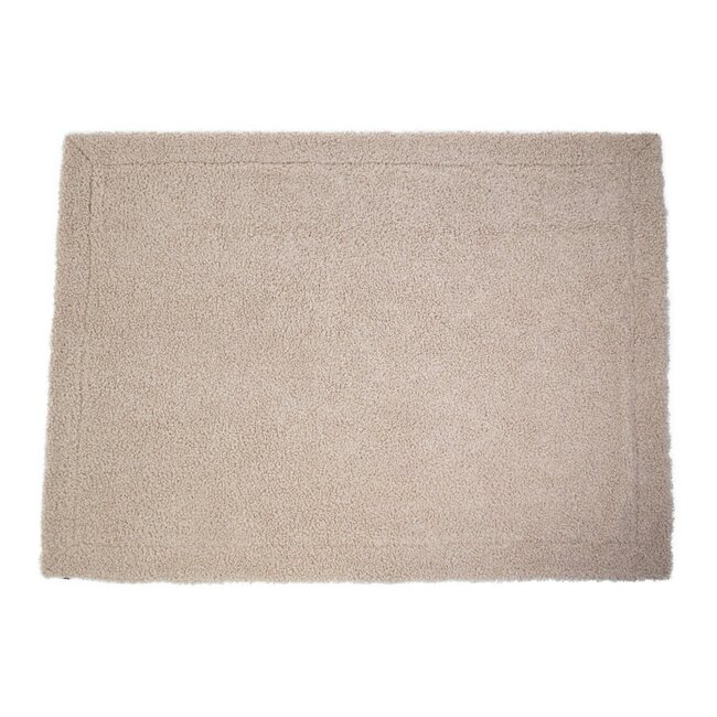 Mars & More plaid teddy krul beige 130x180cm