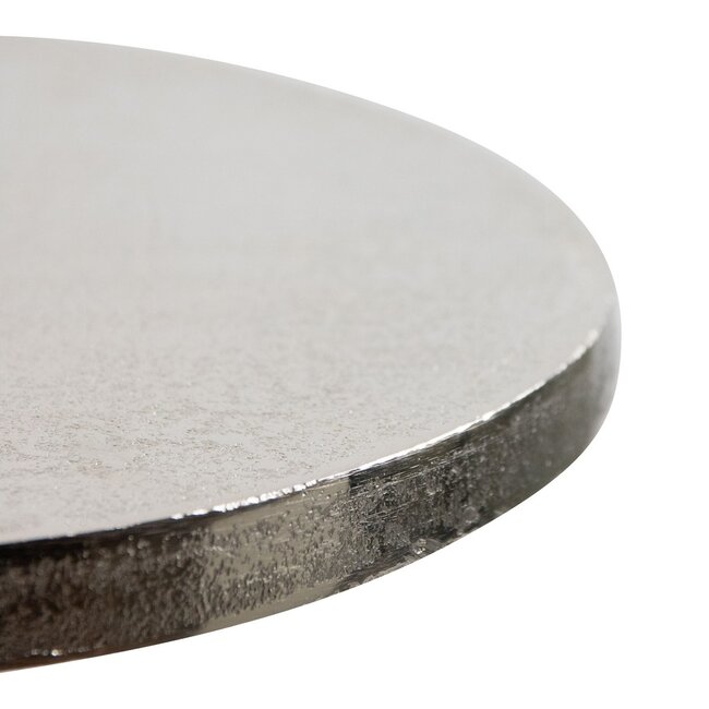 Mars & More Tafel Rond zilver h60 d32cm