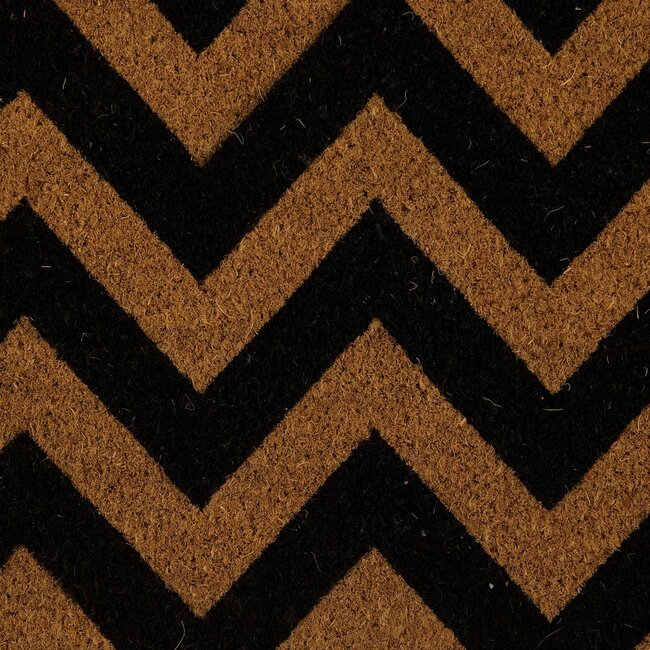 Mars & More Deurmat Kokos zig zag 75cm