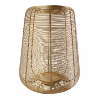 Mars & More Lantaarn Ijzer dara goud h40 d34cm