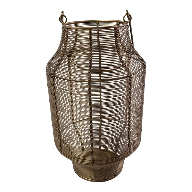 Mars & More Lantaarn Ijzer liora brons h48 d28cm