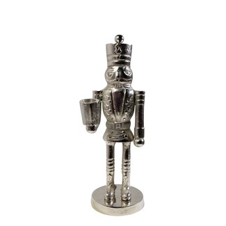 Mars & More Notenkraaker zilver 30x11,5x11cm