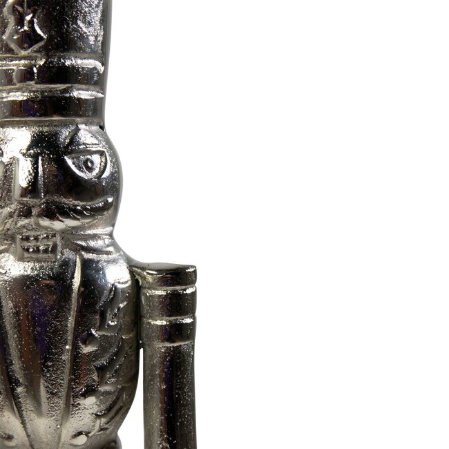 Mars & More Notenkraaker zilver 30x11,5x11cm