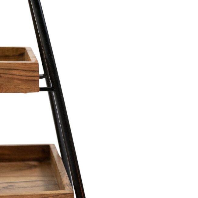 Mars & More Etagere hout rechthoekig h38 d33cm