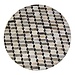 Mars & More Vloerkleed Koe rond illusion multicolor 150cm (bos taurus taurus)