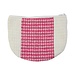 Mars & More Tasje Waffle roze 15x20cm