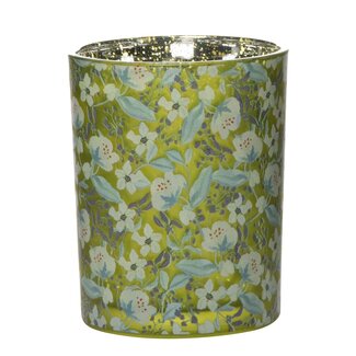 Mars & More Theelichthouder Marie bloemen medium 12cm