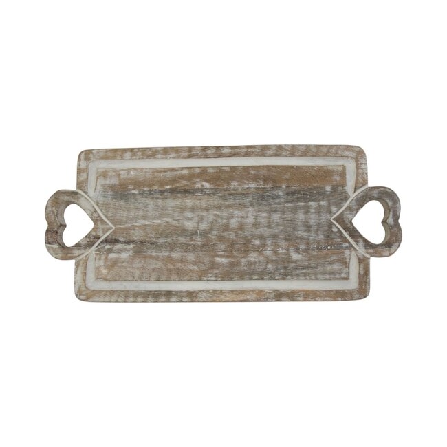 Mars & More Snijplank mango hout heart 50x22cm