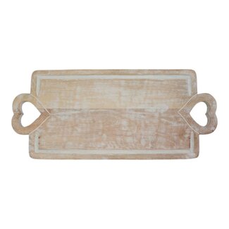 Mars & More Snijplank mango hout heart 64x27cm