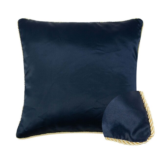 Mars & More kussen satijn navy 45x45cm