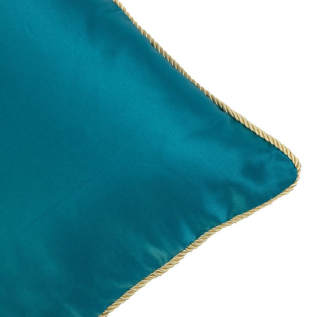 Mars & More kussen satijn petrol 45x45cm