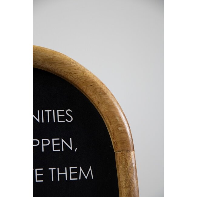 Mars & More fotolijst mango hout boog 20x25cm