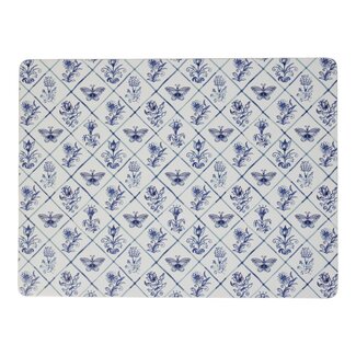 Mars & More Placemat Delfts blauw 30x40cm (set van 4)
