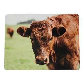 Mars & More Placemat Zwitserse Koe in de wei 30x40cm (set van 4)