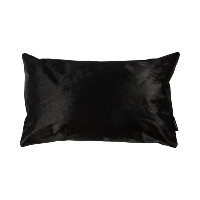 Mars & More kussen koe uni zwart 30x50cm