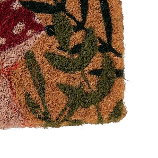 Mars & More Deurmat Kokos handgeweven paddestoelen 75cm