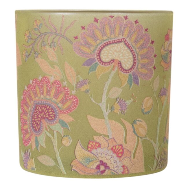 Mars & More Theelichthouder neon bloemen medium 10cm