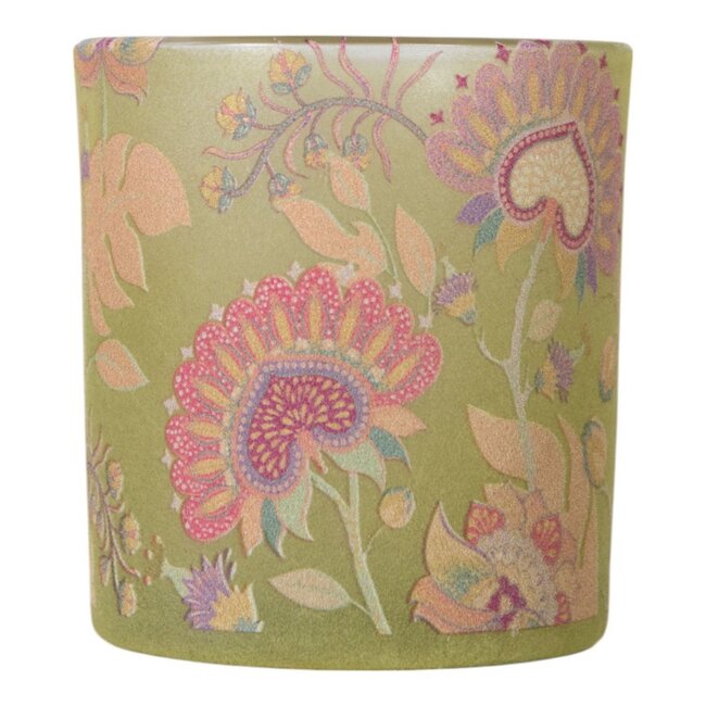 Mars & More Theelichthouder neon bloemen klein 8cm