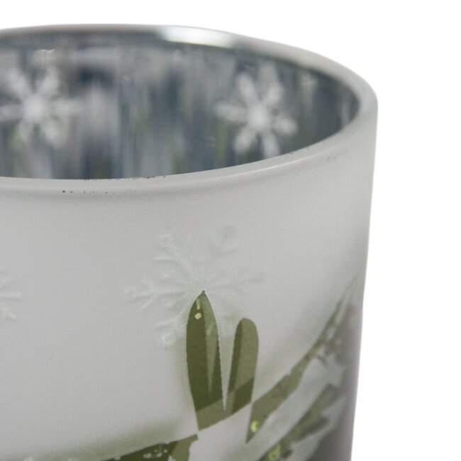 Mars & More Theelichthouder skigroen medium 12cm