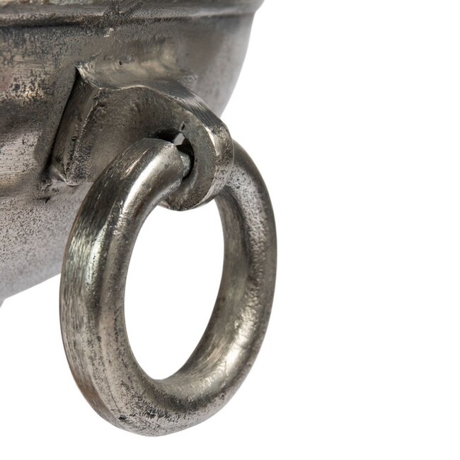 Mars & More Wijnkoeler zilver hout h40 d48,5