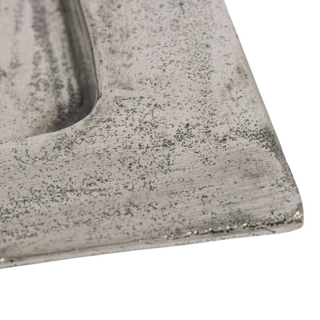 Mars & More Dienblad rechthoekig zilver h3 43,5x24