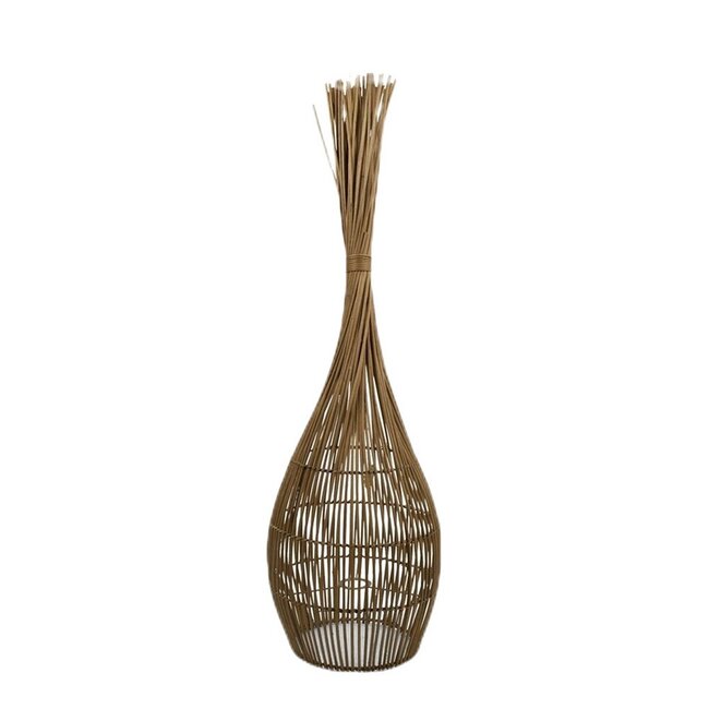 Mars & More rotan vloerlamp 90cm (incl. elec. snoer)