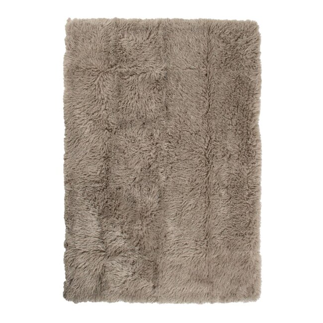 Mars & More plaid tibetaans lam grijs 130x170cm