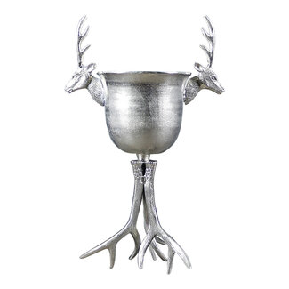 Mars & More wijnkoeler op standaard hert 77cm