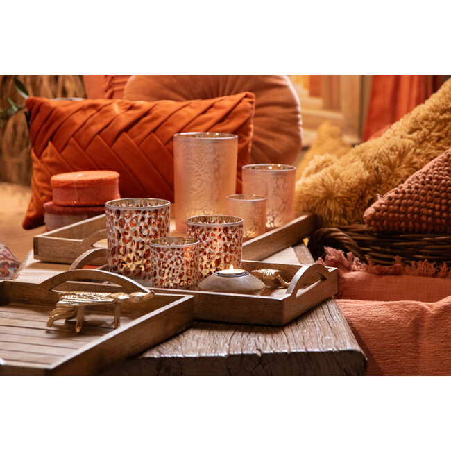 Mars & More dienblad mango hout rechthoek 45/40/36 x 35/30/25 x 4cm (set van 3)