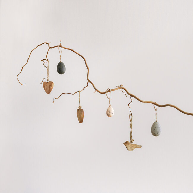 Mars & More hart hanger mango touw 6cm