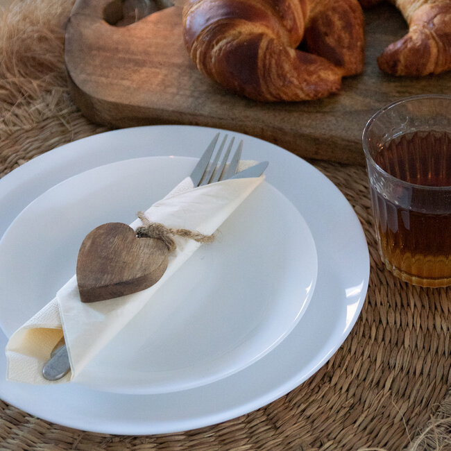 Mars & More hart hanger mango touw 6cm