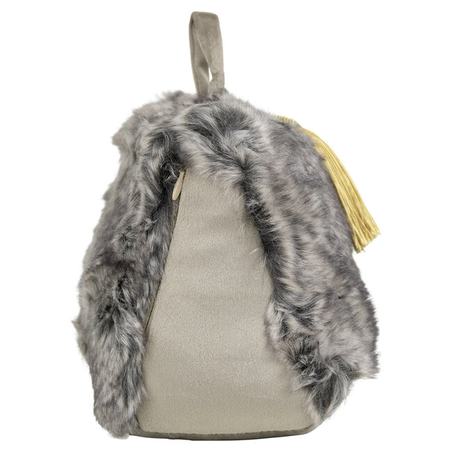 Mars & More deurstopper wolf grijs 18cm