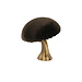 Mars & More decoratie fluweel champignon bruin 10cm