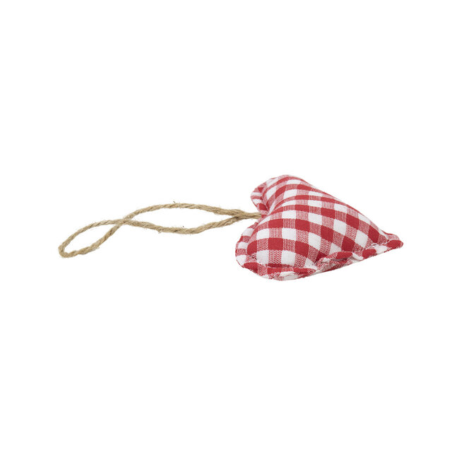 Mars & More hanger katoen hart rood 10cm