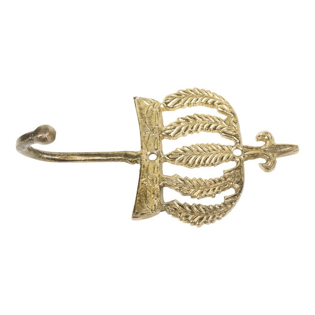 Mars & More vintage koper haak kroon 20cm*