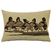 Mars & More gobelin kussen eenden bruin bad boys 30x45cm