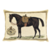 Mars & More gobelin kussen paard zadel bruin 30x45cm