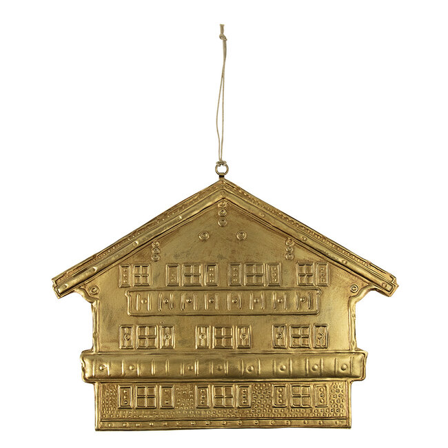 Mars & More hanger ijzer chalet b goud 23cm