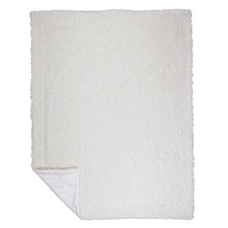 Mars & More plaid teddy krul wit 130x180cm