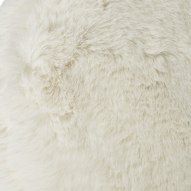 Mars & More vloerkleed teddy glad gebroken wit dia 120cm