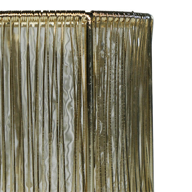 Mars & More windlicht metaal champagne goud a